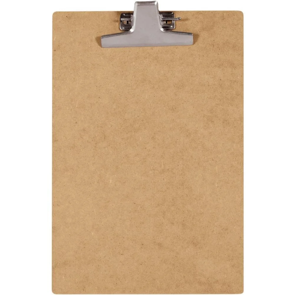 PRANCHETA HDF OF 23X34 PRENDEDOR METAL SOUZA (CX.C/12)