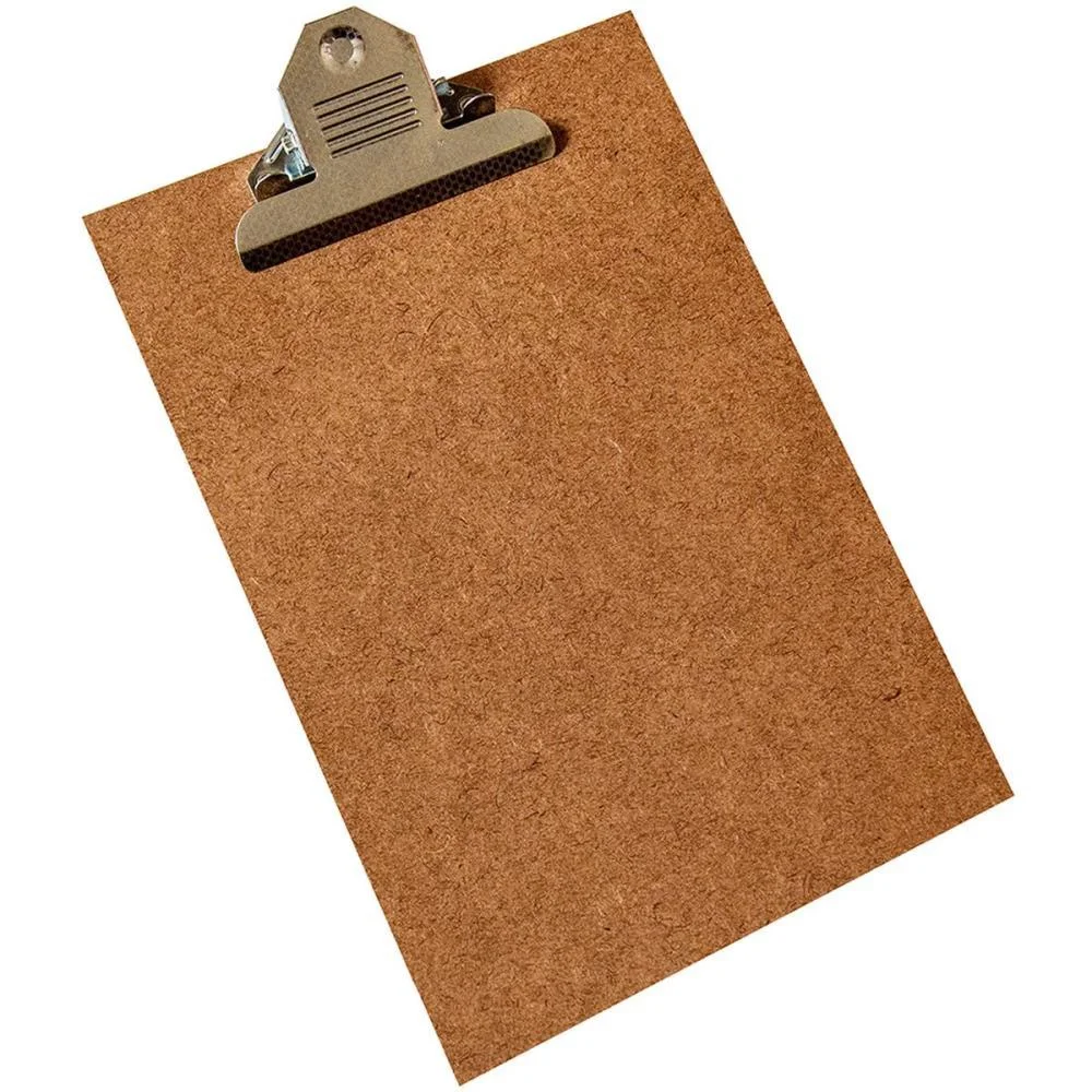 PRANCHETA DURATEX 1/2 OFICIO C/PRENDEDOR METAL STALO (CX.C/24)