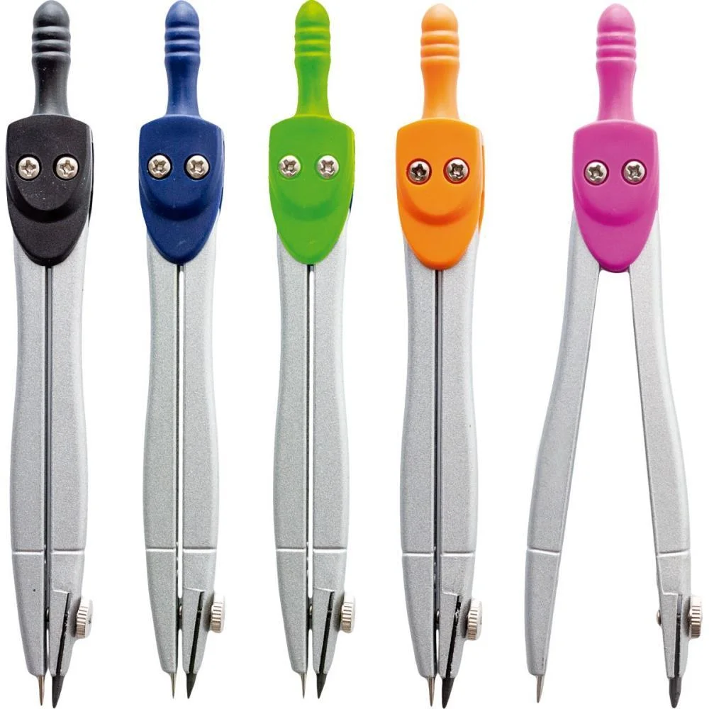 COMPASSO LEO E LEO ESCOLAR 5CORES LEONORA (BLISTER)