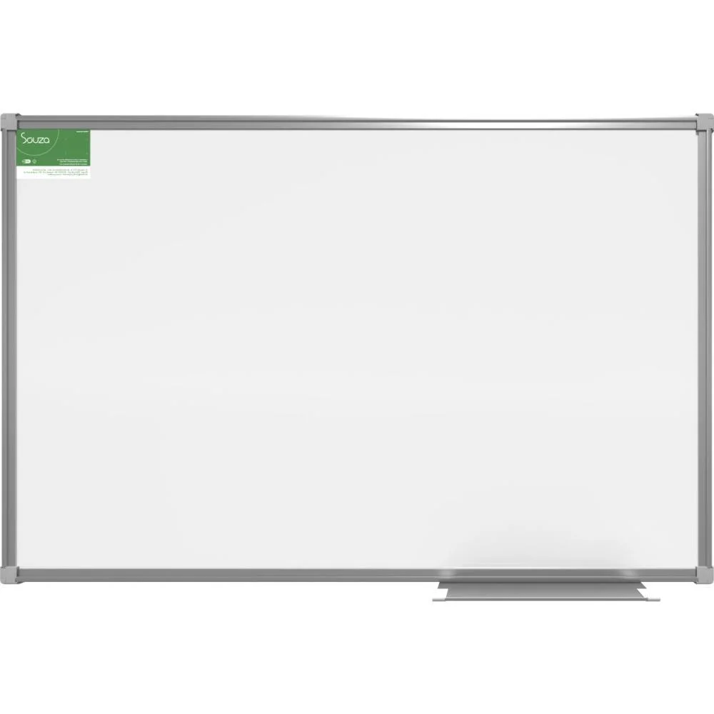 QUADRO BRANCO MOLDURA ALUMINIO 120X090CM STANDARD SOUZA (UNIDADE)