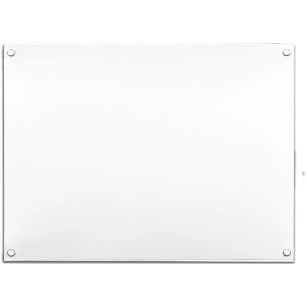 QUADRO ESCOLAR BRANCO DE VIDRO 90X60CM STALO (UNIDADE)