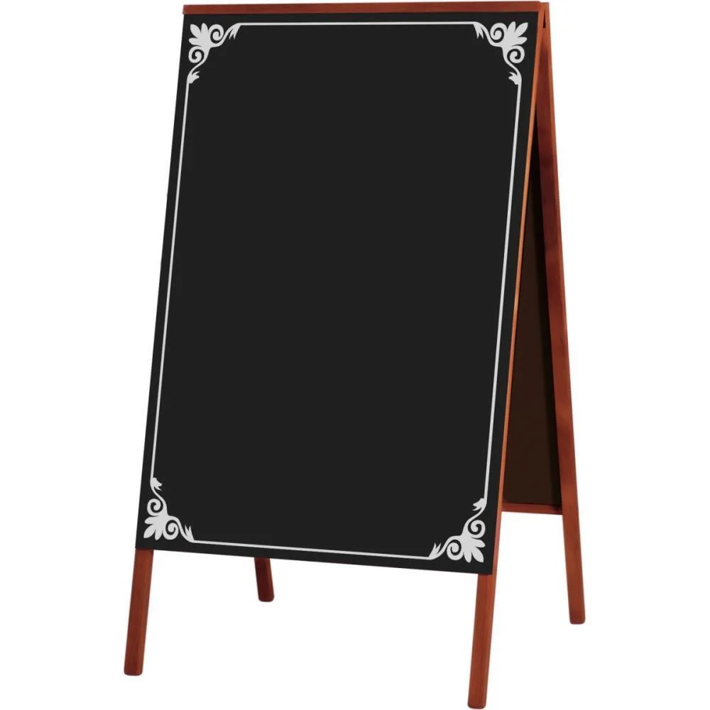 QUADRO PROPAGANDA QUADRO NEGRO 2 FACES 70X50CM 2 SOUZA (UNIDADE)