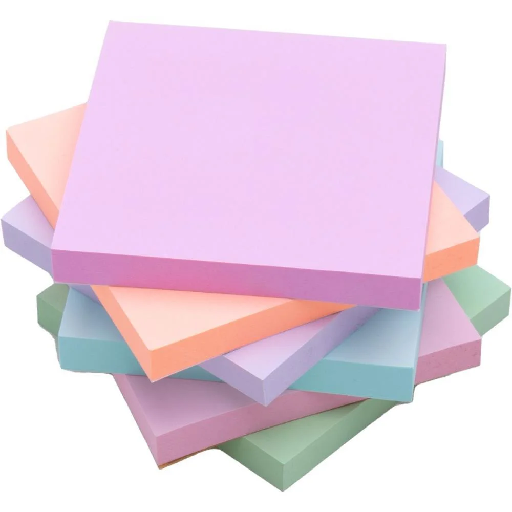 BLOCO DE RECADO AUTOADESIVO 76X76MM MEDIO HOPE ROSE 100F. MAXPRINT (UNIDADE)