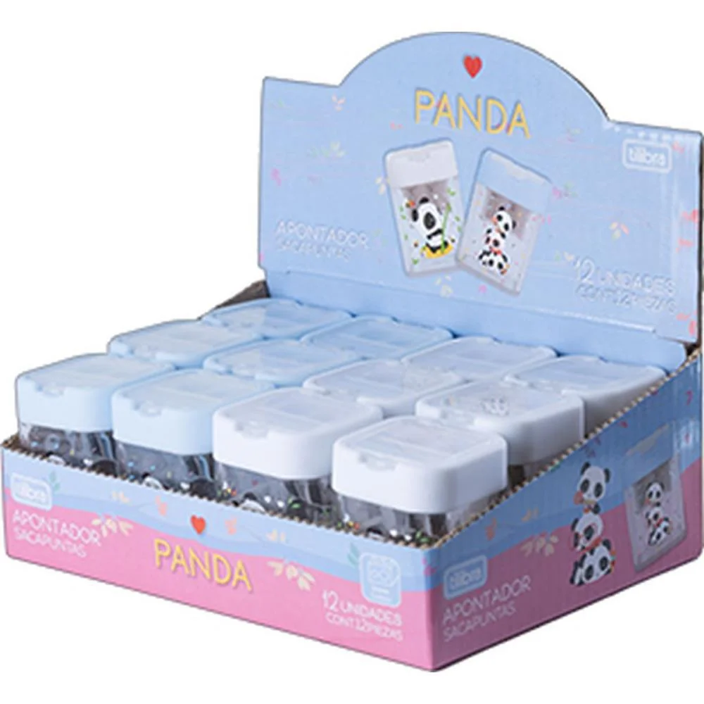 APONTADOR COM DEPOSITO PANDA C/2 FUROS (S) TILIBRA (DP.C/12)