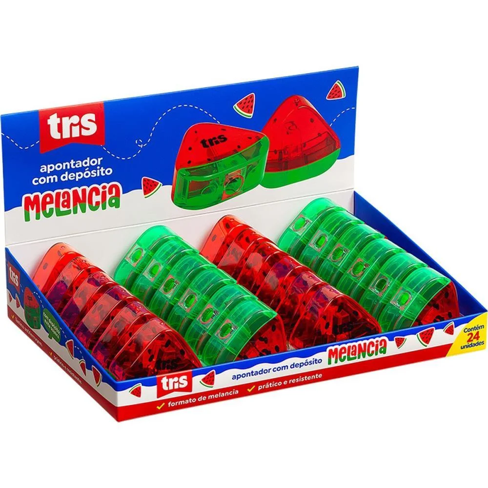 APONTADOR COM DEPOSITO TRIS MELANCIA 2 CORES SUMMIT (DP.C/24)