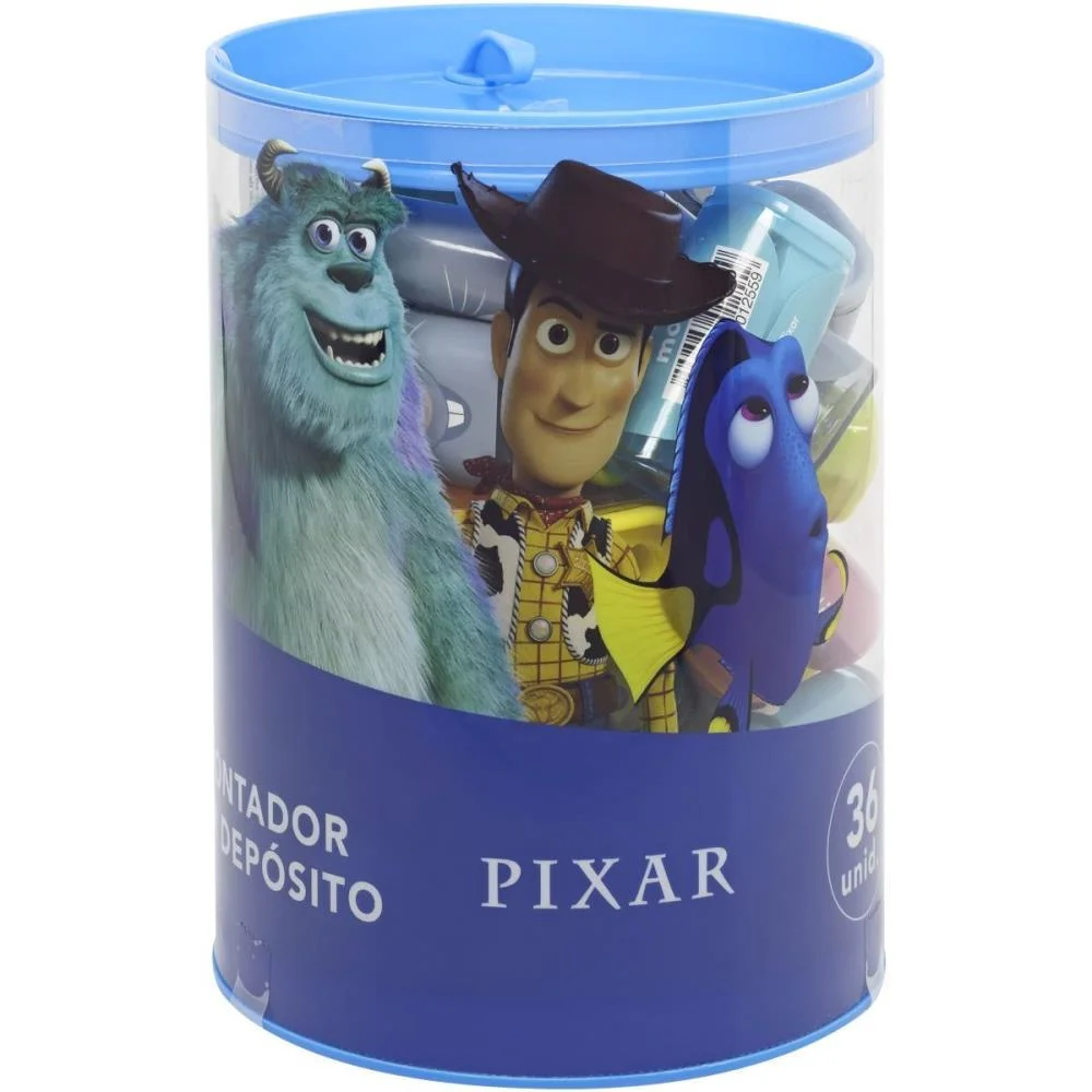 APONTADOR COM DEPOSITO PIXAR 6 MODELOS MOLIN (POTE-36)
