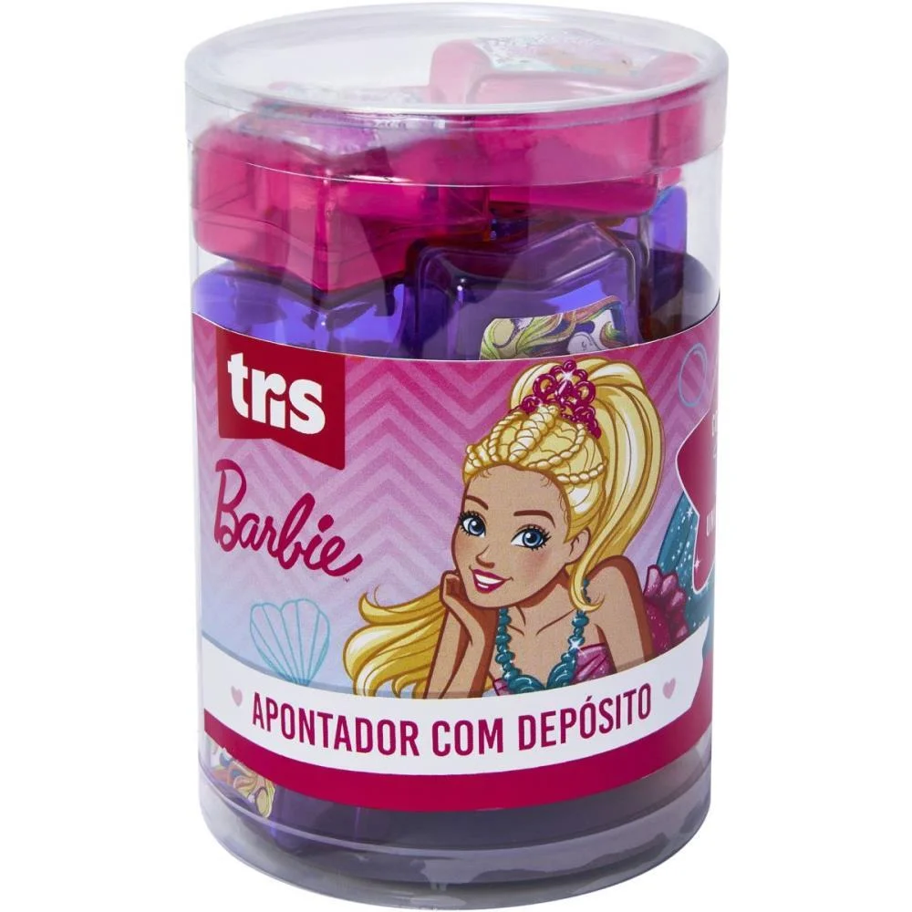 APONTADOR COM DEPOSITO BARBIE TRIS 2 CORES (S) SUMMIT (POTE-12)