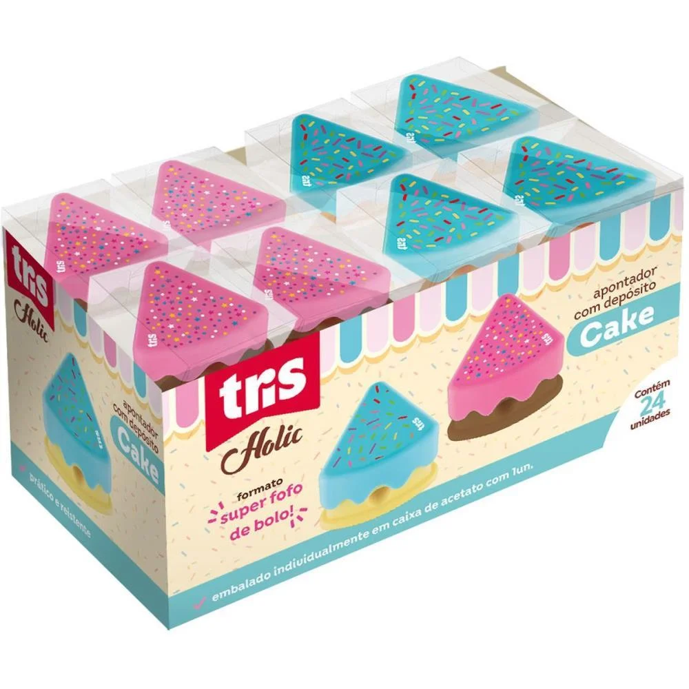 APONTADOR COM DEPOSITO TRIS CAKE 2 CORES SUMMIT (DP.C/24)