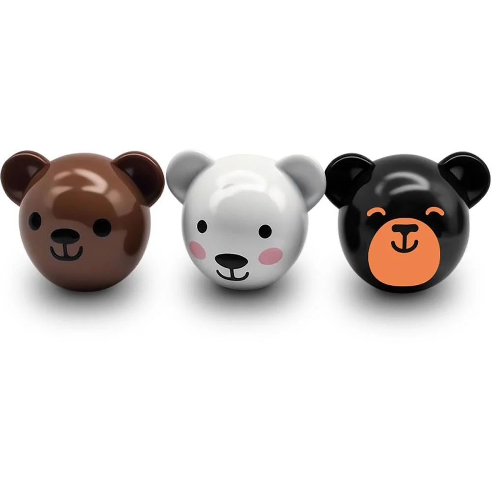 APONTADOR COM DEPOSITO URSINHO 3 CORES LEONORA (POTE-12)