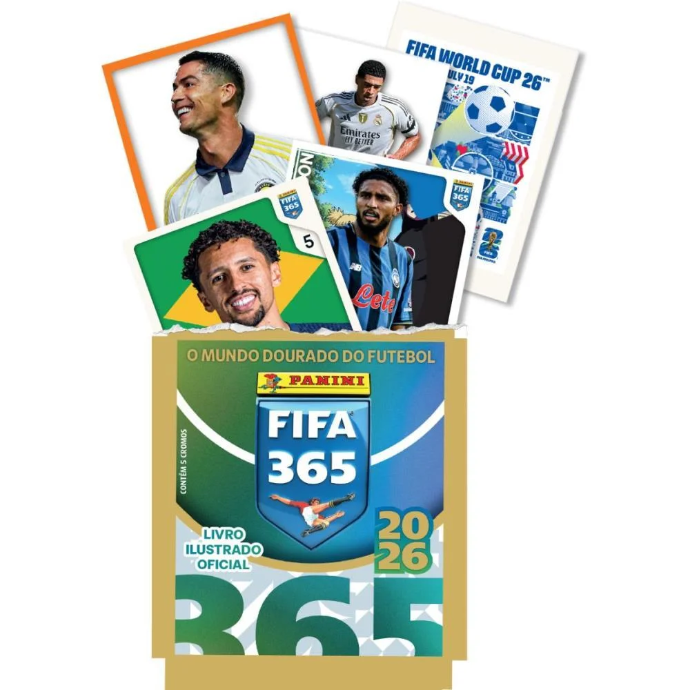 FIGURINHAS FIFA 365 ENVELOPE C/5 PANINI (PCT.C/20)