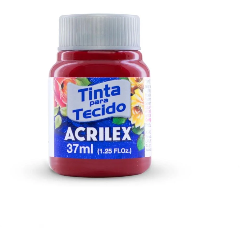 TINTA PARA TECIDO FOSCA 37ML PURPURA ACRILEX (DUZIA)