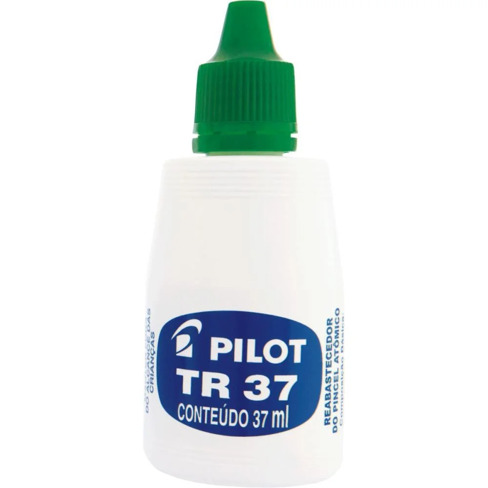 TINTA MARCADOR PERMANENTE REABASTECEDOR 037ML VERDE PILOT (CX.C/12)