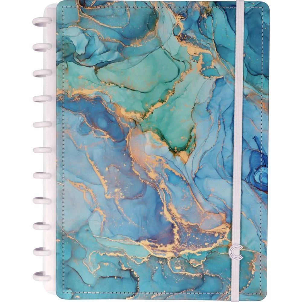 CADERNO INTELIGENTE GRANDE MALDIVES BY LUARA 80FLS 215X28 CADERNO INTELIGENTE (UNIDADE)