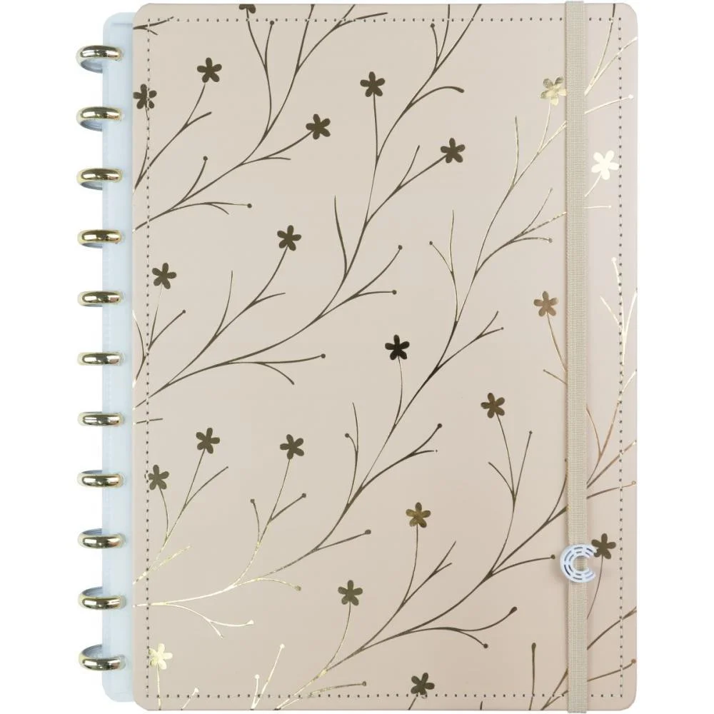 CADERNO INTELIGENTE GRANDE MISS FLORAL BY GIULIA 80FLS CADERNO INTELIGENTE (UNIDADE)