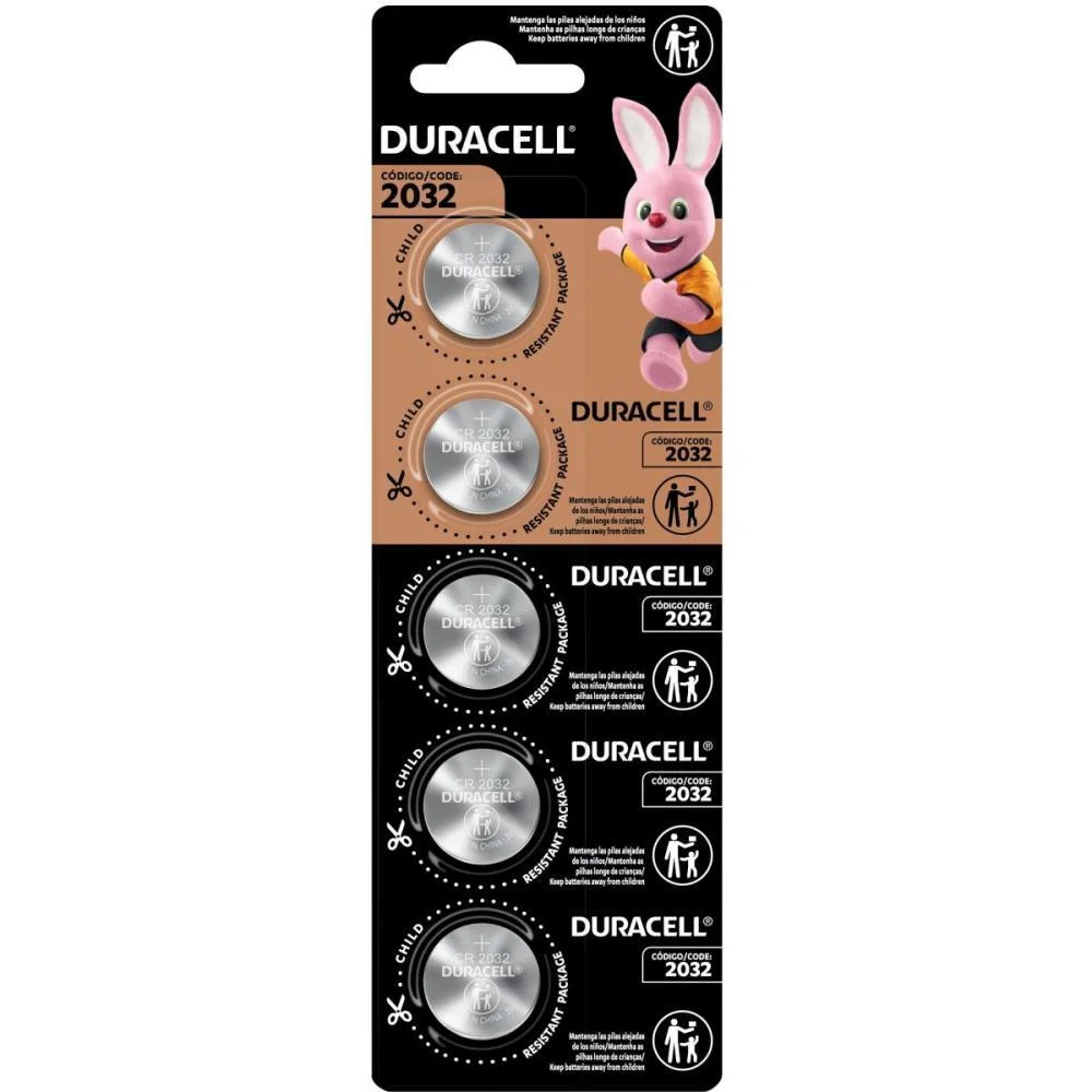 PILHA BATERIA BOTAO CR2032 DURACELL (CT.C/05)