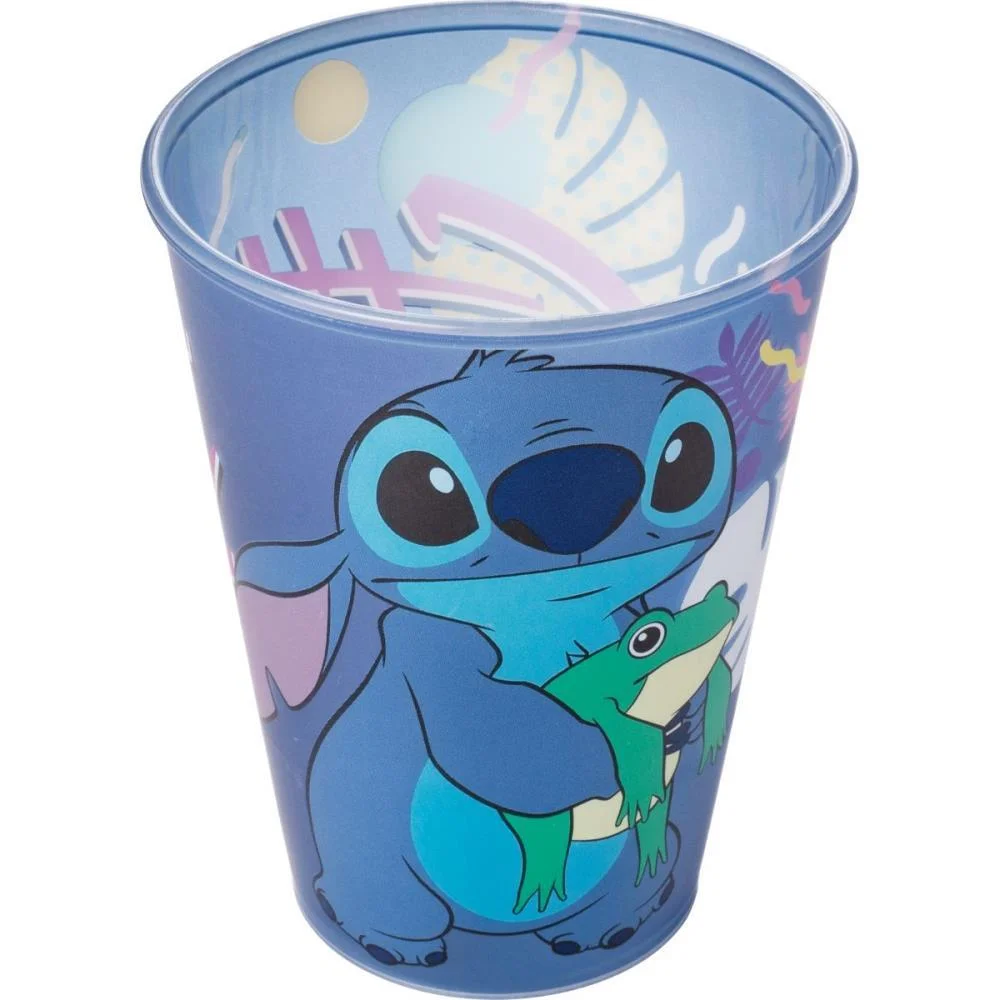 COPO DECORADO STITCH 280ML (S) PLASUTIL (UNIDADE)