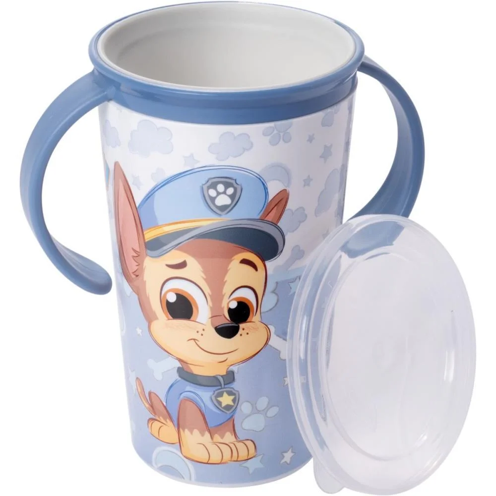 COPO DECORADO PATRULHA CANINA MAGIC C/ALCA A PLASUTIL (UNIDADE)