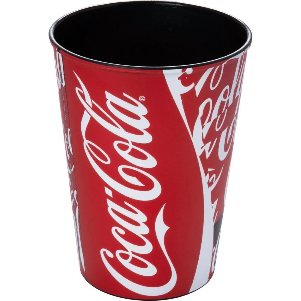 COPO DECORADO COCA-COLA 320ML PLASUTIL (UNIDADE)