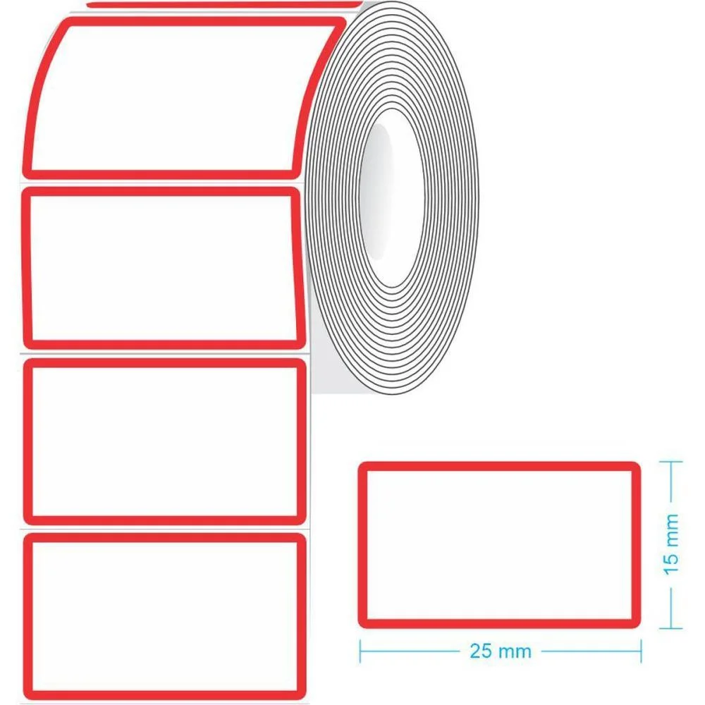 ETIQUETA PARA PREÇO TR-2 25X15MM C/1330 ETIQUETAS GRESPAN (ROLO)