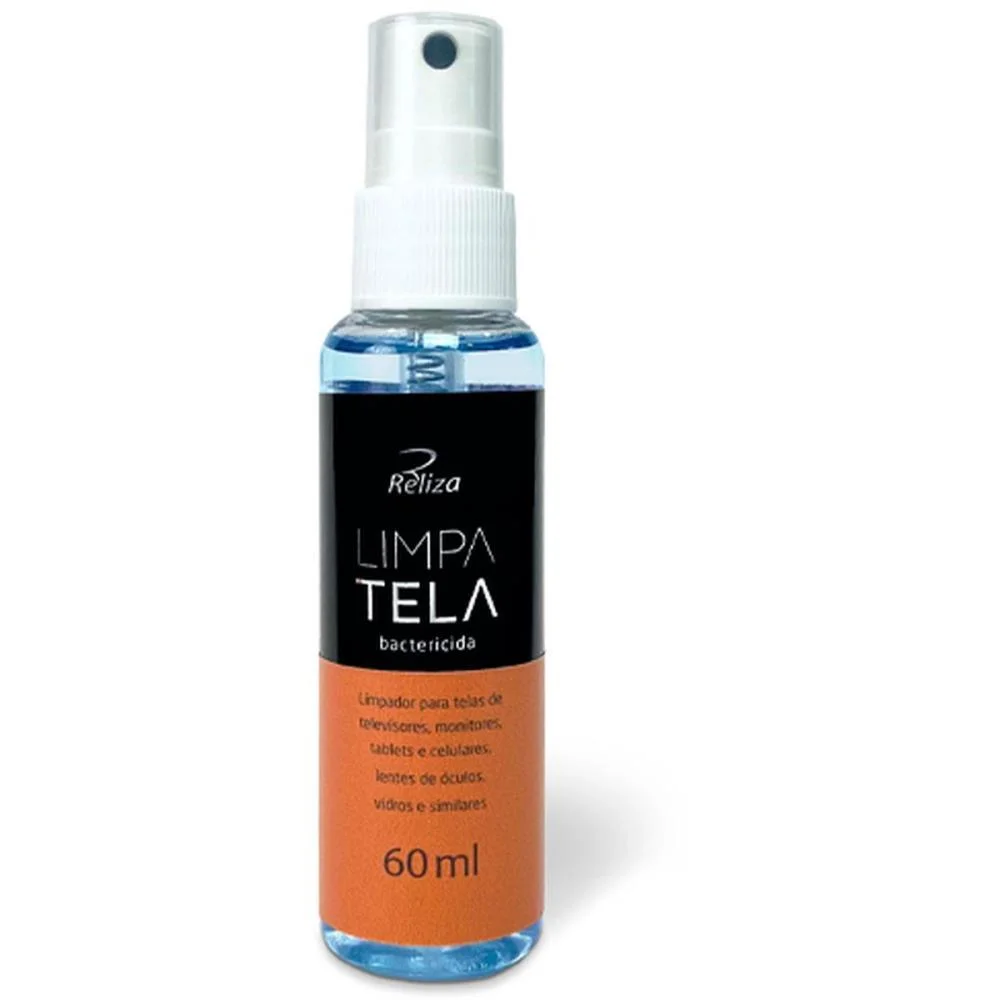 Produto Para Limpeza Limpa Tela/Lentes Spray 60Ml Reliza (Bl.c/01)