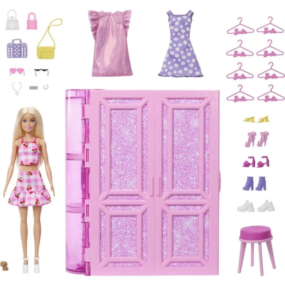 BARBIE FASHION CLOSET DOS SONHOS C/ACES E BON MATTEL (UNIDADE)
