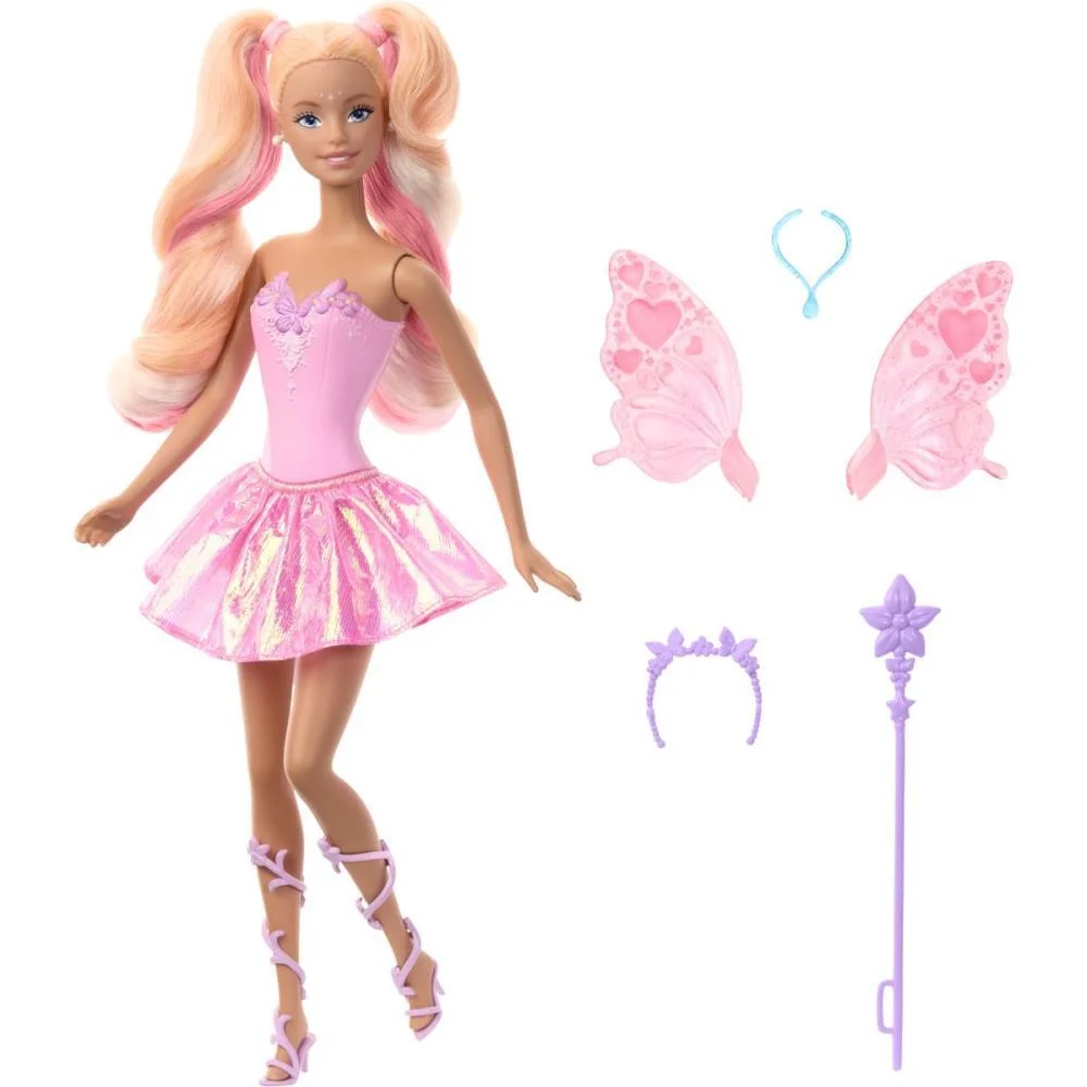 BARBIE FANTASY FADA MAGICA MUDANÇA DE COR MATTEL (UNIDADE)