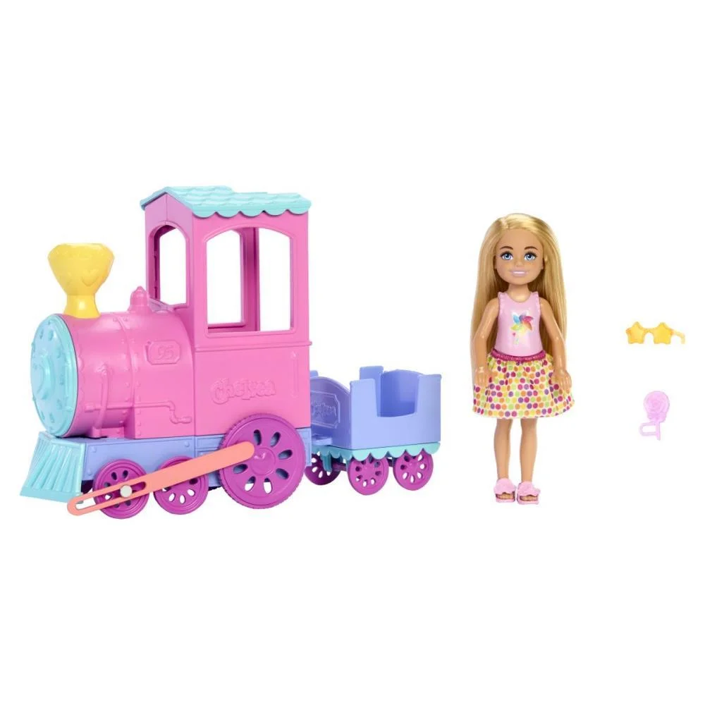 BARBIE FAMILY CHELSEA CJ TREM DE CARNAVAL MATTEL (UNIDADE)