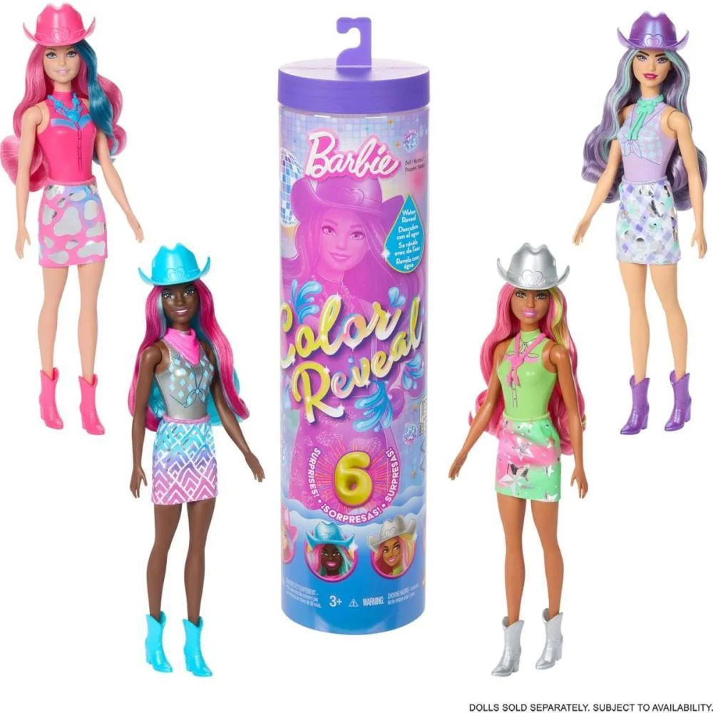 BARBIE REVEAL COLOR- SÉRIE DISCO SURPRESA MATTEL (CX.C/06)