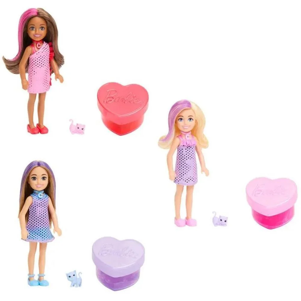 BARBIE REVEAL PARTY UNBOXED CHELSEA SERIE2(S MATTEL (UNIDADE)