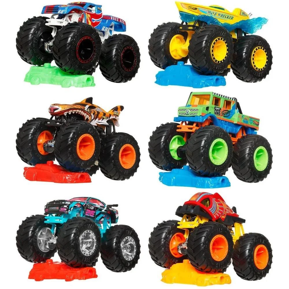 HOT WHEELS MONSTER TRUCKS VEICULO ESCALA 1:64 (S) MATTEL (CX.C/08)