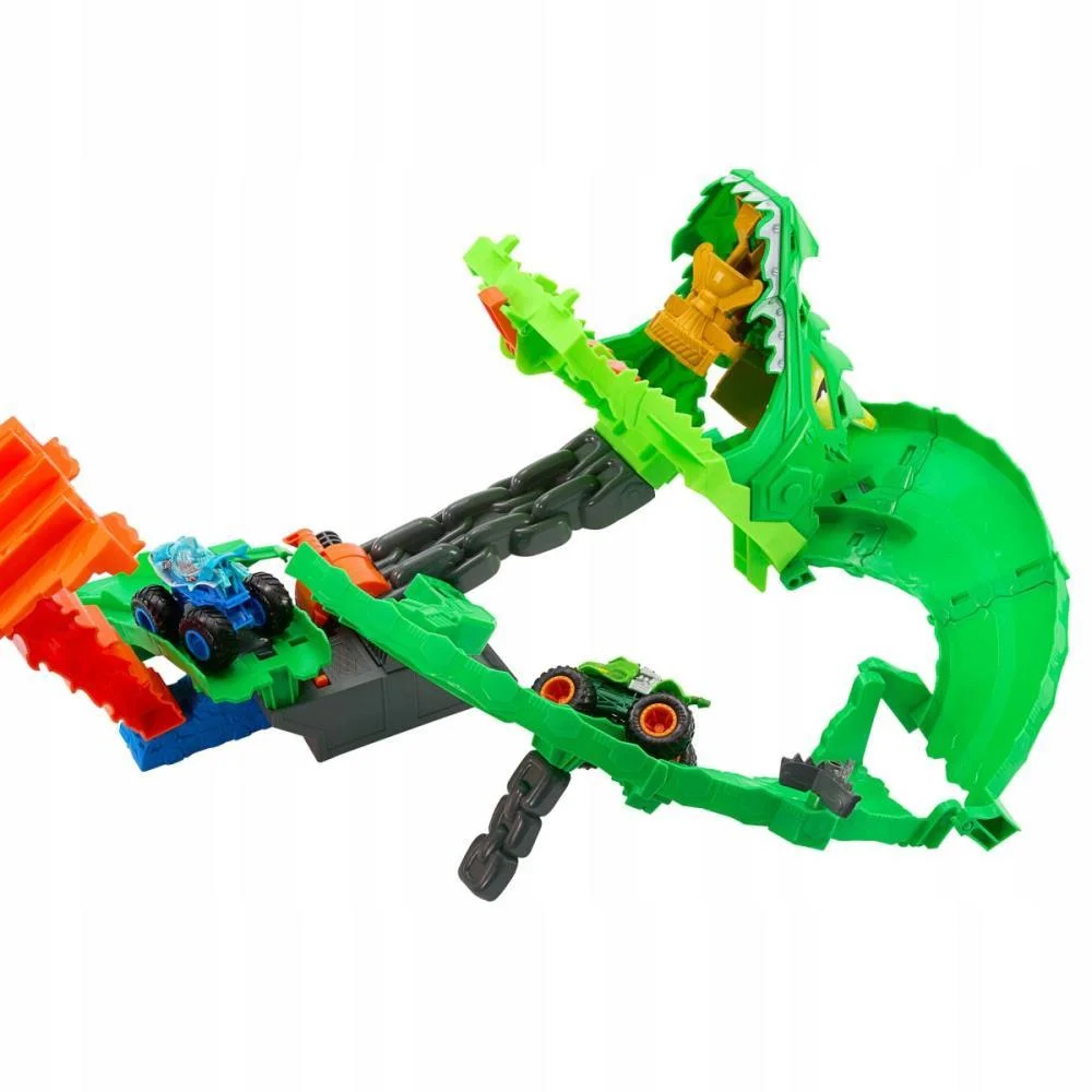 HOT WHEELS MONSTER TRUCKS DESTRUICAO DO DRAGAO MATTEL (UNIDADE)