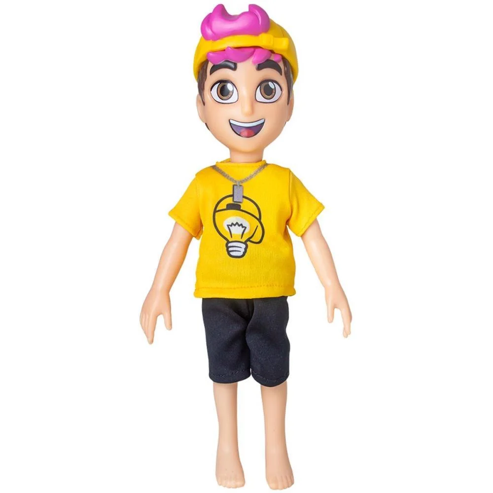 BONECO E PERSONAGEM DOS ROSA LEOZIN 25CM BABY BRINK (UNIDADE)