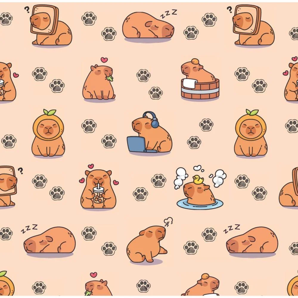 CONTACT DECORADO 45CMX10M CAPIVARA CONTACT (ROLO)