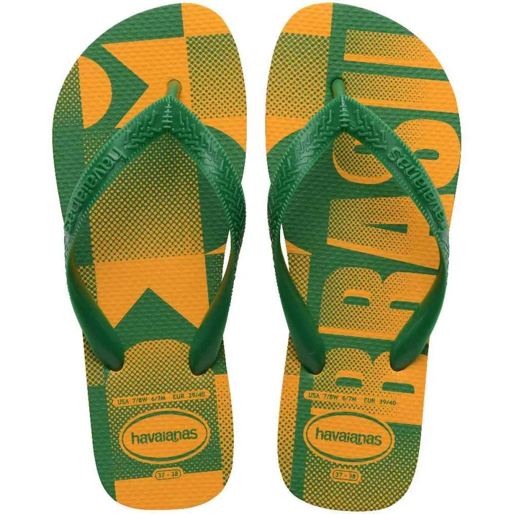 Copa Do Mundo Chinelo Top Vai Brasil 41/2 Havaianas (Par)