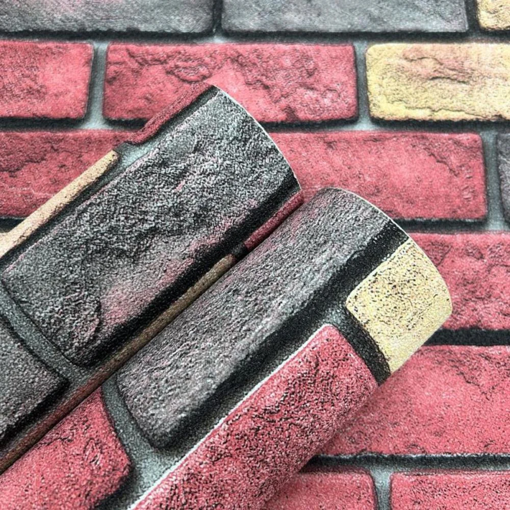 REVESTIMENTO DE PAREDE ADESIVO TIJOLO VINTAGE 50CMX2,8M CONTACT (ROLO)