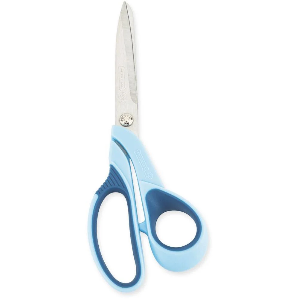TESOURA COSTURA AZUL SUPER EDGE 19CM MUNDIAL (BLISTER)