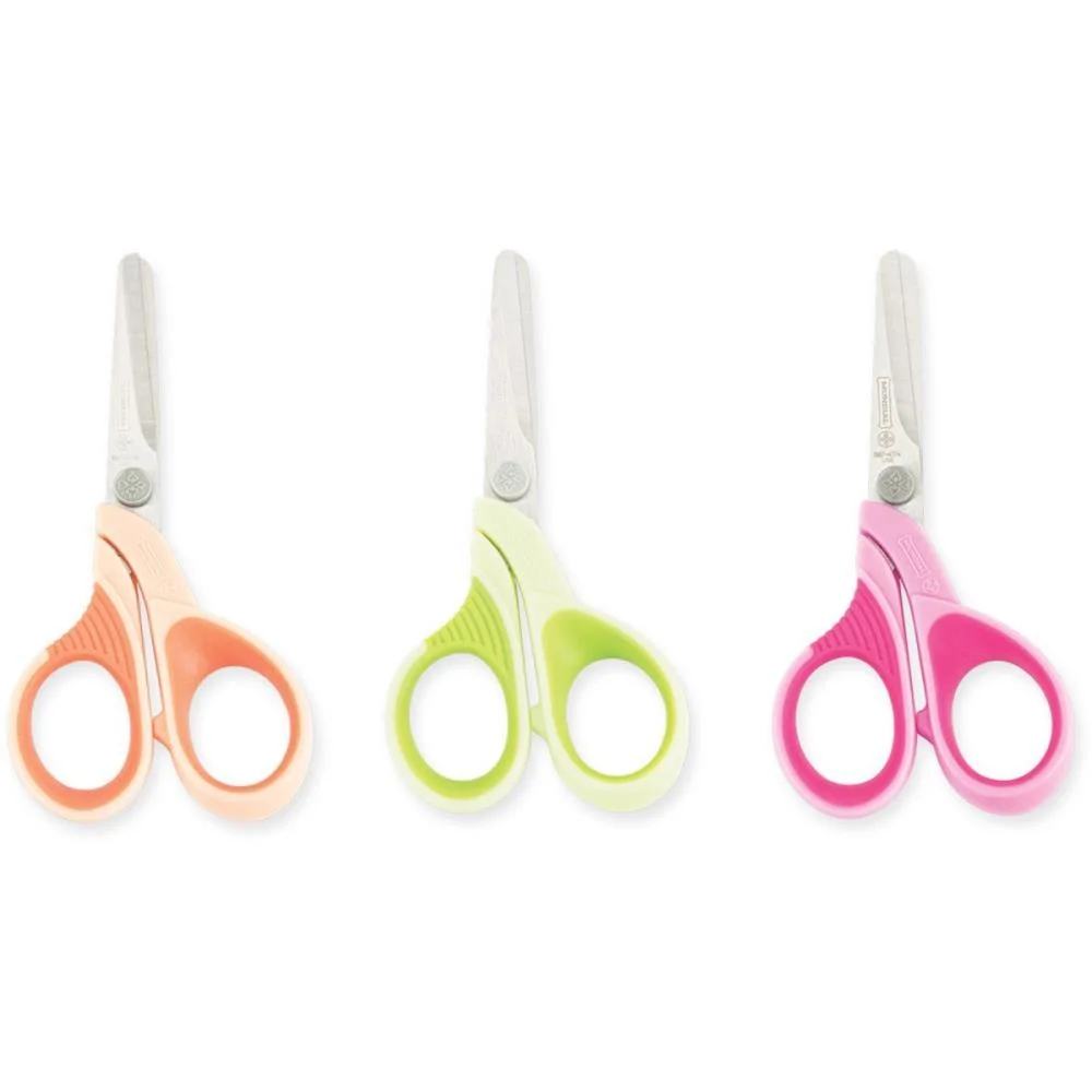 TESOURA ESCOLAR CORES SORTIDAS 11CM MUNDIAL 