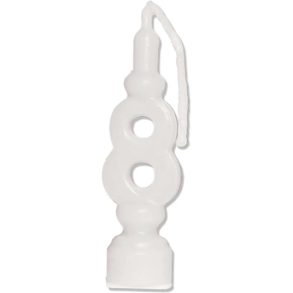 VELA PARA ANIVERSARIO N.08 BRANCA FESTCOLOR (CX.C/10)