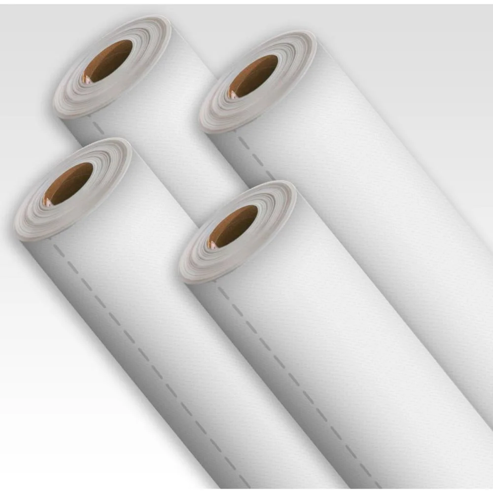 TNT 0,70CM 40G PICOTADO 70CMX1M BRANCO SUPPER (RL-50MTS)