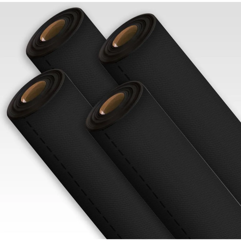 TNT 0,70CM 40G PICOTADO 70CMX1M PRETO SUPPER (RL-50MTS)