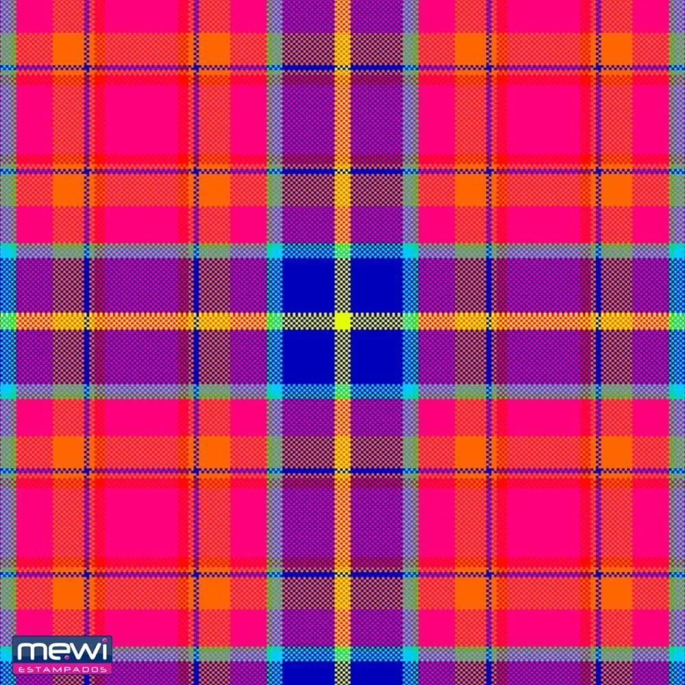 TNT ESTAMPADO 1,40M 40G XADREZ BAO NEAO MEWI (RL-25MTS)