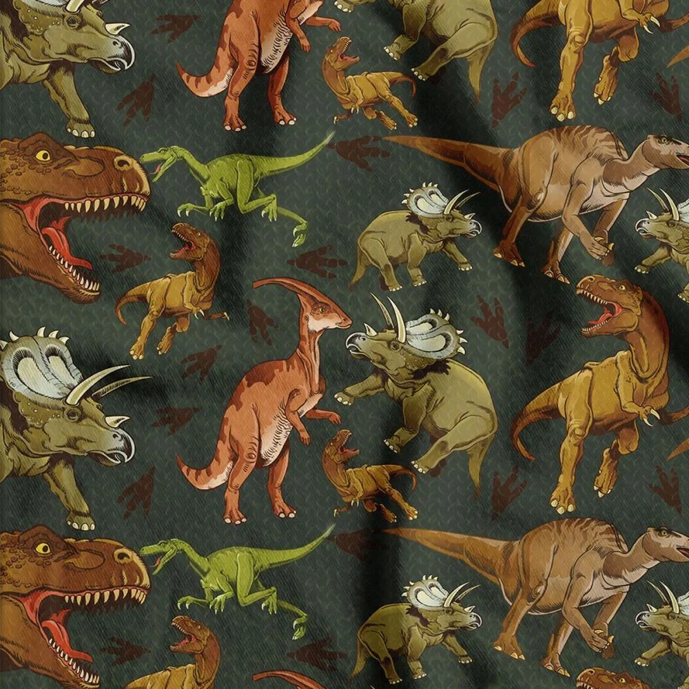 TNT ESTAMPADO 1,40M 40G DINOSSAURO SUPPER (RL-25MTS)