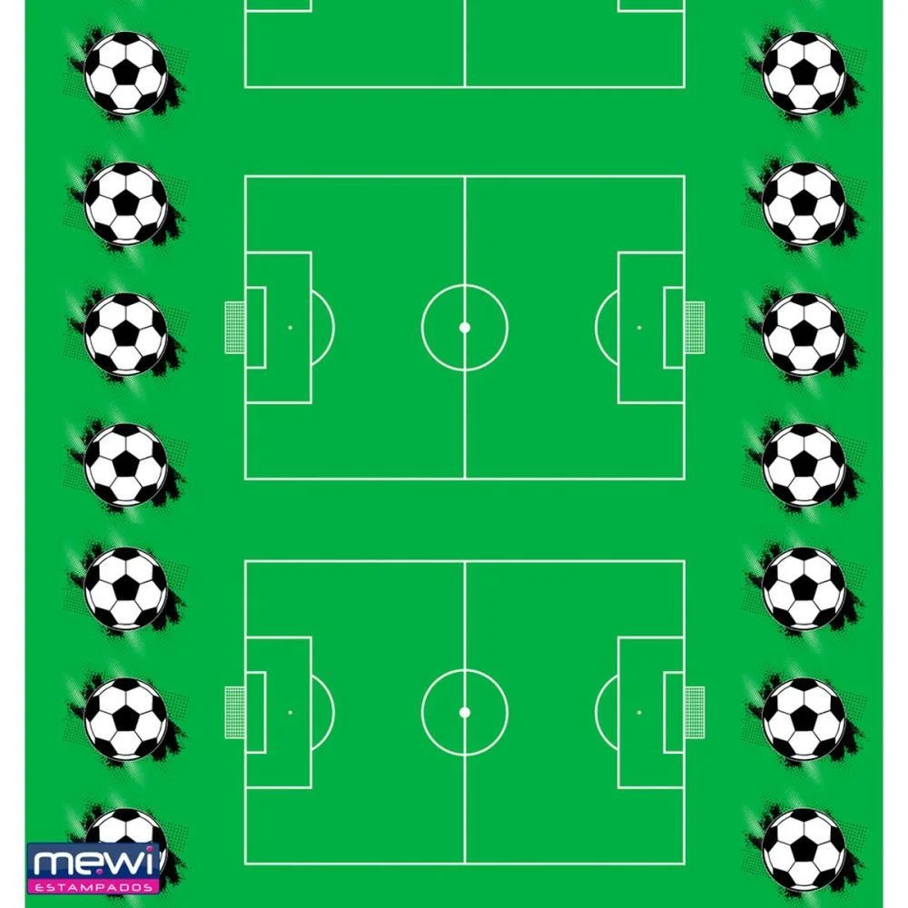 TNT ESTAMPADO 1,40M 40G CAMPO DE FUTEBOL MEWI (BO-25MTS)