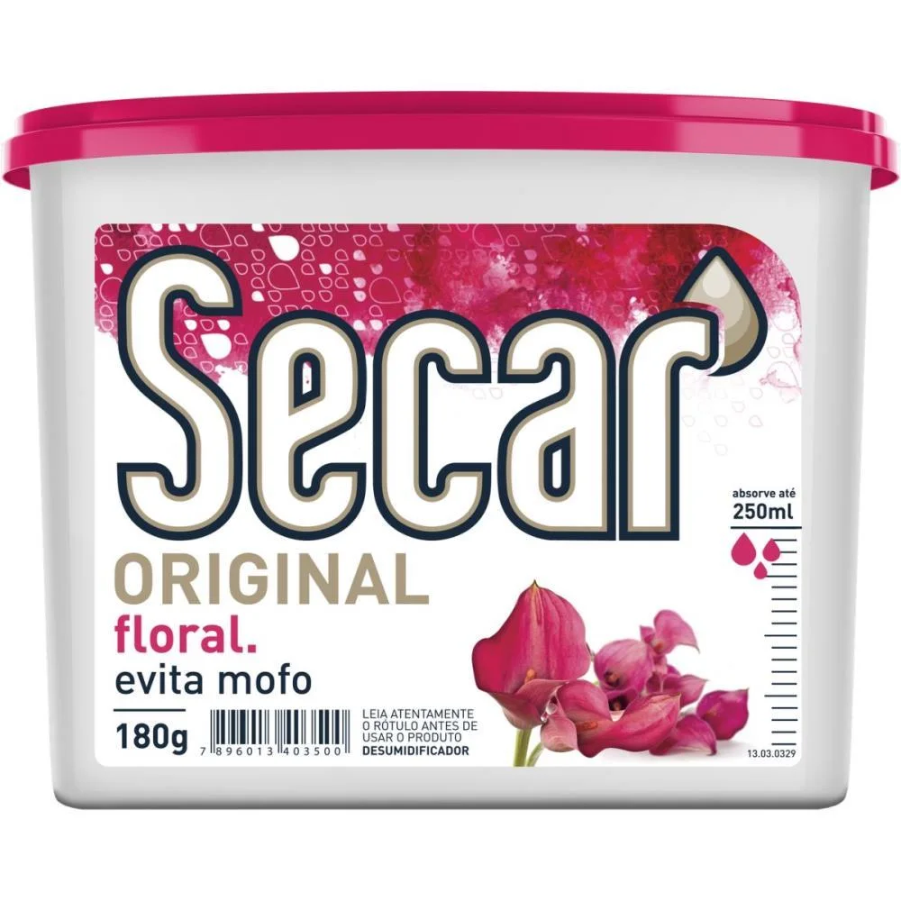 DESUMIDIFICADOR SECAR ORIGINAL FLORAL 180G. SOIN 