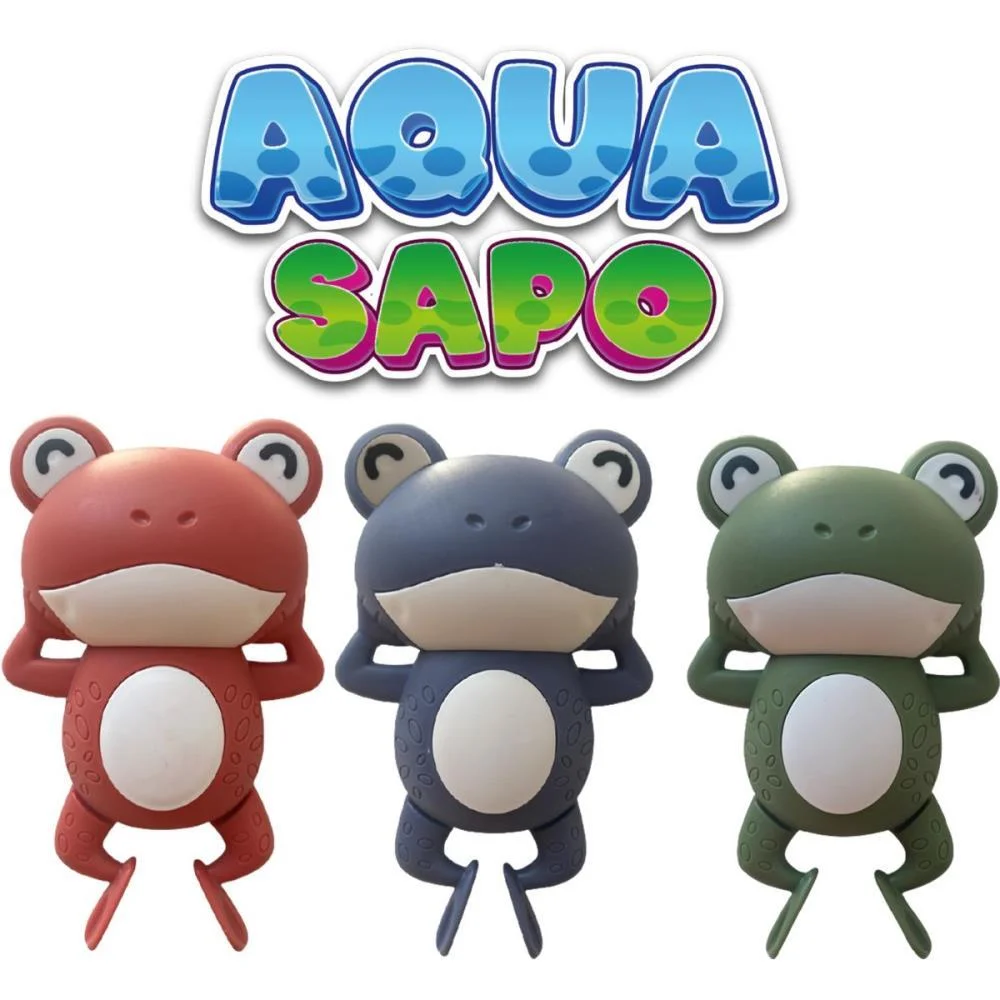 BRINQUEDO PARA BEBÊ AQUA SAPO (S) POLIBRINQ 