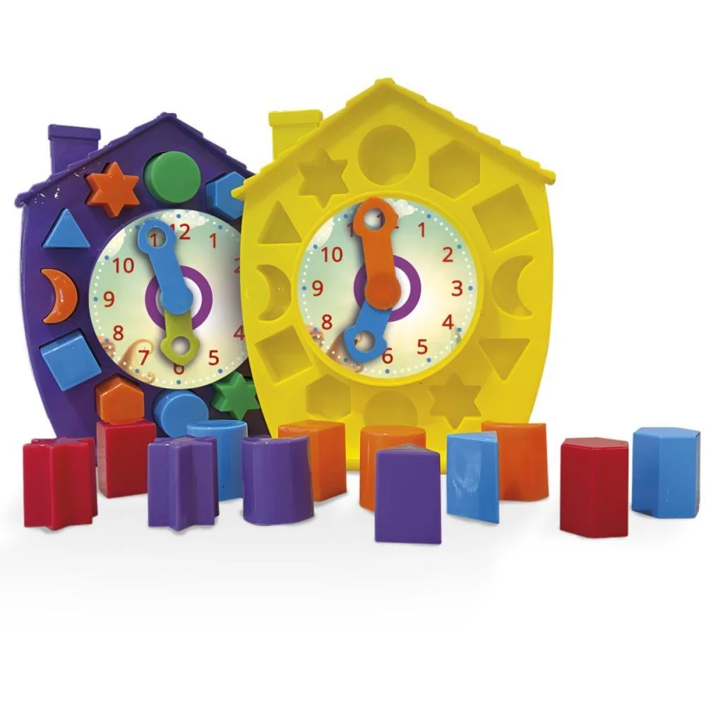 BRINQUEDO PARA BEBÊ CASINHA DA HORA 12 BLOCOS (S) PICA PAU 