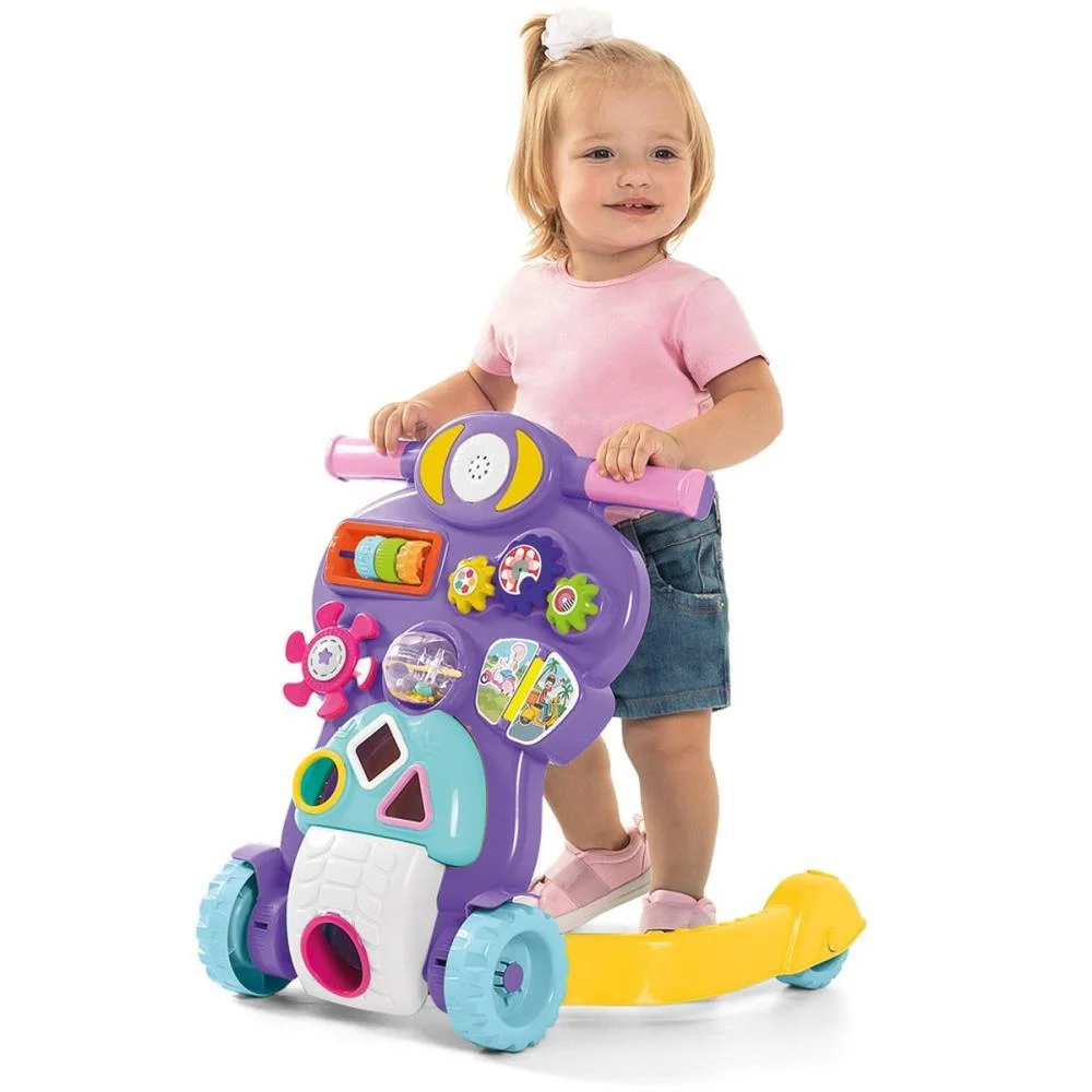 ANDADOR BEBE PILOTO MENINA TATETI 