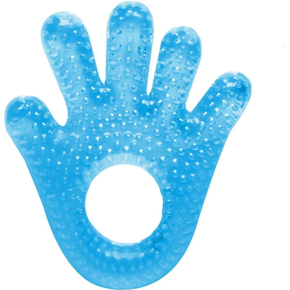 MORDEDOR INFANTIL MAOZINHA C/AGUA AZUL BUBA 