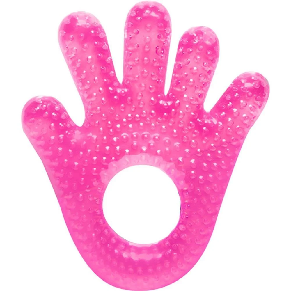 MORDEDOR INFANTIL MAOZINHA C/AGUA ROSA BUBA 