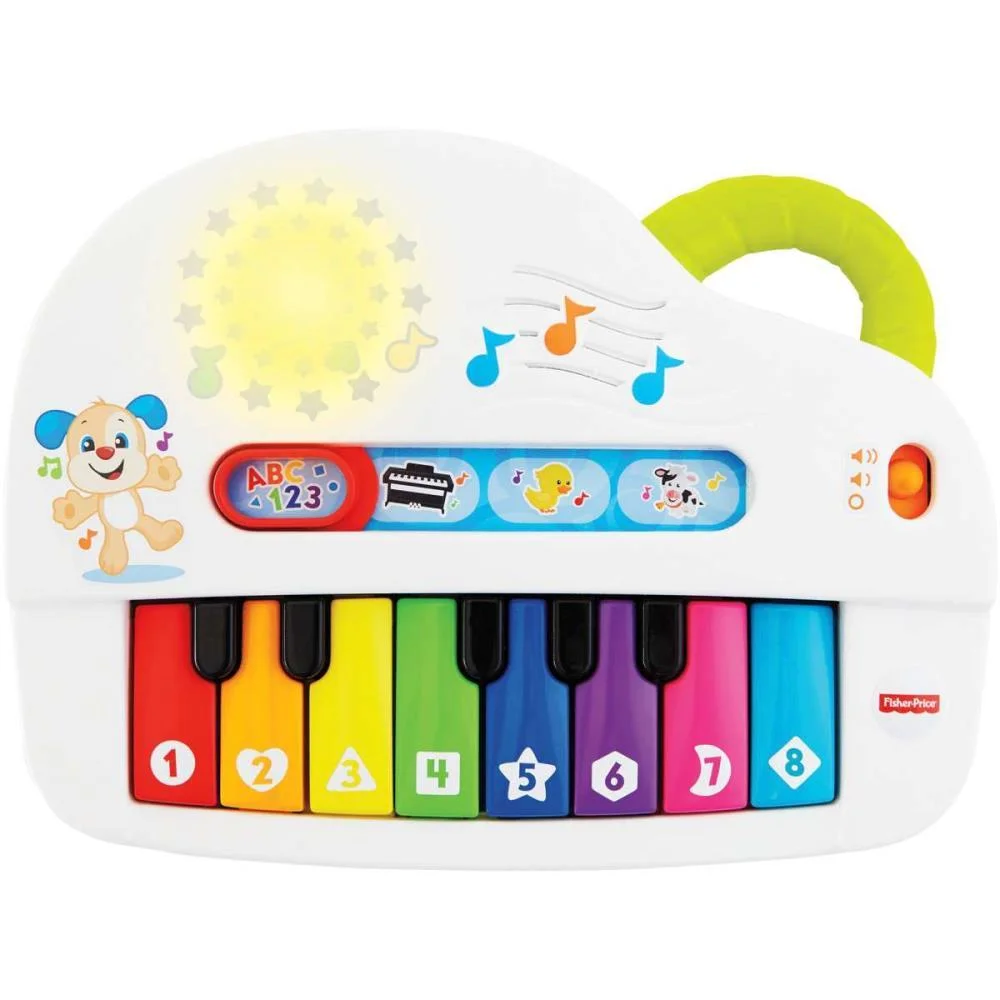 FISHER-PRICE INFANT PIANO CACHORRINHO MATTEL 
